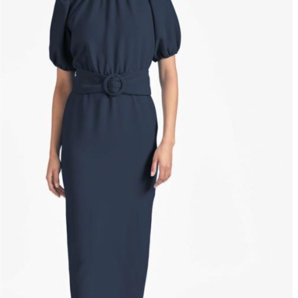 #8 - Sachin & Babi Rebecca Dress -Navy Blue 18W. New With Tags